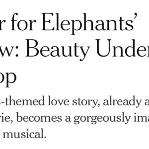 John Wesley Shipp Instagram - Opening night #waterforelephantsmusical - press line and #nytimes review headline 🙌🏼🎪🐘 #waterforelephants