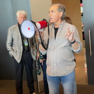 John Wesley Shipp Instagram - Ribbon cutting, or ribbon slicing? So excited to get to have our show in such an amazing city, with such amazing people!