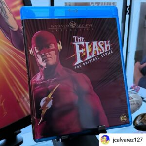 John Wesley Shipp Instagram - ❗️⚡️ Posted @withregram • @jcalvarez127 Get ready…life in the fast lane has never looked this good! @warnerarchive presents @johnwesleyshippjr #TheFlashTOS for the first time on Blu-ray! Coming home next week!