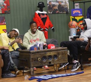 Johnell Young Instagram - Word around town is my episode is the best one so far of all time yall might want to download the 85 south app and watch that @karlousm said I brought the spirit 🤷‍♂️ 😅! 

Nonetheless I express my gratitude to 85 South for inviting me to participate in a profound discussion on the mental health of black men. It was truly an honor to be part of the conversation, and I gained some valuable gems 💎 #HappyNewYear #123123