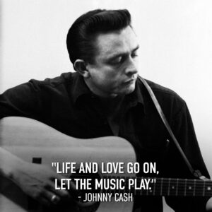 Johnny Cash Instagram - Share if you agree with the Man in Black's words of inspiration. 🖤