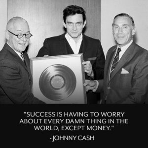 Johnny Cash Instagram - The truth about success, according to Johnny Cash 👏