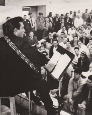 Johnny Cash Instagram - Celebrating the anniversary of Johnny Cash's groundbreaking album "At Folsom Prison," released in May 1968.