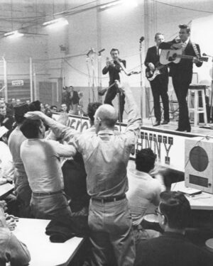 Johnny Cash Instagram - Celebrating the anniversary of Johnny Cash's groundbreaking album "At Folsom Prison," released in May 1968.