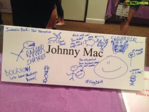 Johnny Mac McGuire Instagram - I think @HeartsofReality said they'd be auctioning off all of our name tags for #givekidstheworld