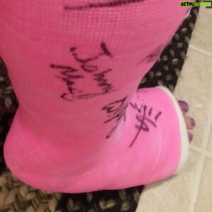 Johnny Mac McGuire Instagram - Sometimes I write on feet