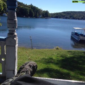 Johnny Mac McGuire Instagram - Taking a break from scrapping a century worth of stuff at the lake