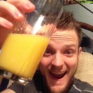 Johnny Mac McGuire Instagram - "Orange juice: It keeps away the Bad Energy Troll." - Tropicana