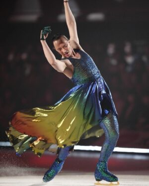 Johnny Weir Instagram - 1.June.2023 Thank you to the ones who came before me that made my pride easier to carry. Pride is exhilarating, it is hard won and it is heavy. My wish for you all is that you can be proud every day, of every month, because you’ve woken up loving the person you see in the mirror. Shine on!

#pride #lgbtq #figureskating #june #community #gay #rainbow #happypride 

📸 @nobuaki.onno.tanaka