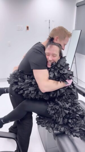 Johnny Weir Instagram - 18.12.2022 So there I was, refurbishing, minding my own business… @gillespie_plastic_surgery 
#recenthistoricalfootage #bruh #skincare #beauty #botox #doc