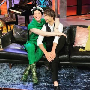 Johnny Weir Instagram - Dream come true!🤩 Douze points!🥳 Best birthday evaaah!😎 I’m gonna perform Fairytale at America’s grand showing of the Eurovision final, and it’s all thanks to my amazing @johnnygweir who is hosting the show! So I hope all my American friends will tune in on @peacock today and watch the glam and glitter!🌹 #watchwithpeacock #nbc #eurovision #fairytale #johnnyweir #alexanderrybak