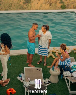 Joivan Wade Instagram - @tentenevents Enjoyment. 🥂#TenTen

📸: @debraorols