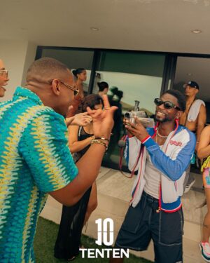 Joivan Wade Instagram - @tentenevents Enjoyment. 🥂#TenTen

📸: @debraorols