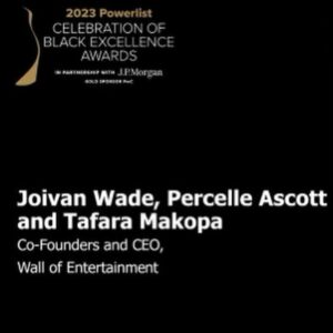 Joivan Wade Instagram - What an honor to be selected for the 2024 PowerList. 

A list that celebrates the 100 Most Influential Men & Women of African, Caribbean and African American Heritage. 

I’ve watched this list and celebrated the alumni year after year so to finally be called upon to join it is nothing short of a reminder from God of the work, favour and blessings he’s given me. 

I want to thank my Partners @Percelleascott & @tafara12 for your relentless work while we build this vision, & to our phenomenal team at @wallofcomedy & @Wallofproductions. We would not and could not be here with out you. 

Thank you to the PowerList in partnership with @Jpmorgan & its sponsors. For an incredible night of celebration. 

Brick by Brick 🧱 We’re Just Getting Started. One day we’ll have a Wall. 💫