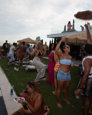 Joivan Wade Instagram - Last night was a movie. & I got to star in it… such a beautiful experience love to everyone that pulled up. Love to @tentenevents & @originalbumbu 

That experience was goat. To everyone that came remember remember the day. 23.07.23 #Magical ☀️ 🏊🏾‍♀️ 🌴 🎈 🥂