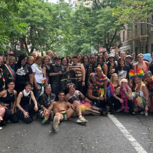 Jojo Guadz Instagram - Shoutout to the ladies of @sirens_mc_nyc for really making me feel like I’m at home for @nycpride 🙌 this was my second year marching with them and definitely not my last! I love y’all so much! Thank you ladies for always treating me like family! 🏳️‍🌈❤️