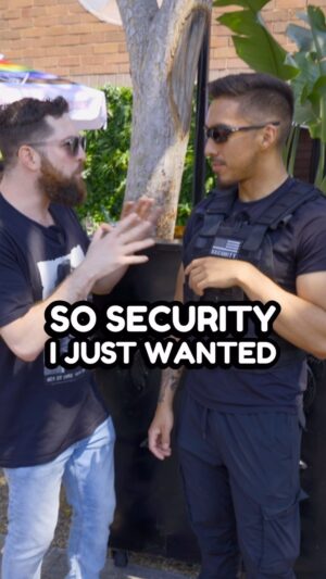 Jojo Guadz Instagram - Security doesn’t know what to do with us #security #securitybreach #securityguard #firehydrant
🎥 @jgrosie9