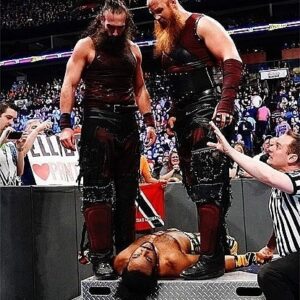 Jon Huber Instagram - Leave the memories alone,  Larry.  Until next time Big Red. 
Erick Rowan deserves all the success that he achieves and for some reason no one is willing to give him the credit or believe in him.  Well I think he's made you all believers now.  He never needed me but somehow for the last 8 years we've always found our way into each other's corners. I know he's gonna tear it up on Monday Night Rowan.  Let him talk,  let him kill and let him be happy.  I cherish you as a friend big man despite the rough start,  ha ha.
 I'll see you down the road .