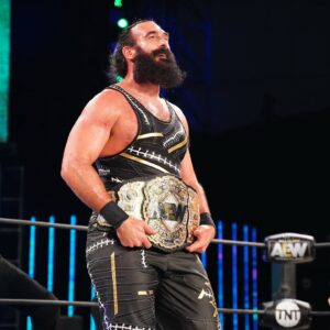Jon Huber Instagram - Big man,  big belt. 
How's it look Larry? 
7 days.