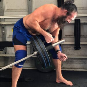 Jon Huber Instagram - Big boy back day in the garage. 

I included a certain trap for @thebrandirhodes .

Tell your man to be a man finally. 

If not,  you know where to find Daddy. 

Larry,  Champions don't rest,  they lead.  They do the Work and remain undeniable.  City of Champions for a reason. 

Live your heart and never follow. 

450# Deads 
Single Arm row
Prone Incline Row
Underhand Grip Row
Barbell Shrug
Hammer Curl
Standing plate curl with hold 
Followed by
30 minute PR on Peloton with Brandis favorite instructor Ally Love. 

@eleikosport 
@onepeloton 
@allymisslove 
@allelitewrestling 
@aewontnt