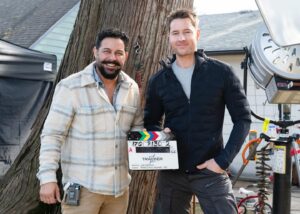 Jon Huertas Instagram - THIS IS a reunion you don’t want to miss! @JonHuertas and @JustinHartley back on set together. Watch an all-NEW episode of #Tracker directed by Jon Huertas this Sunday on @cbstv.