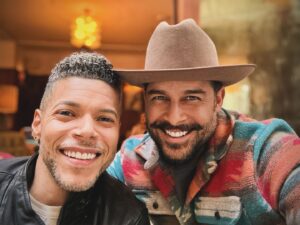 Jon Huertas Instagram - After a long and much needed break from IG, I’m inspired to post a weekend reunion #snap of me and my-brother-from-the-other-mother from waaaay back… @wcruz73 is one of the greats! Don’t sleep on it!