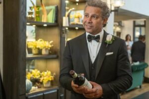 Jon Huertas Instagram - Either Sterling and I are a couple of diverse hires for the new #jamesbond movie or there’s a wedding happening tonight on @nbcthisisus!  Check it out at 8/9c #wine #toast to the #end of an #era