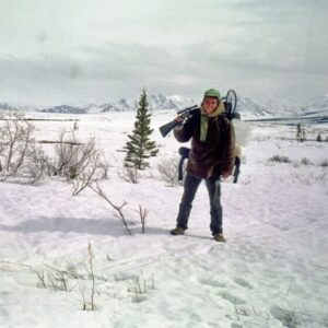 Jon Krakauer Instagram - 32 years ago on this date—April 28, 1992—Jim Gallien saw a hitchhiker standing beside the highway outside of Fairbanks Alaska and picked him up. Three hours later, when Gallien dropped off Chris McCandless just north of Denali National Park, Chris asked Gallien to take a photo of him. Then Chris headed off down the Stampede Trail. Swipe to see the postcard Chris sent to his friend Wayne Westerberg from Fairbanks the day before he walked into the wild. Photo of Chris courtesy of @carinemccandless (anyone who wants to understand Chris should read her book). Photo of postcard by me.