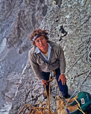 Jon Krakauer Instagram - David Roberts in 1977, belaying me on the first ascent of a challenging route in Wyoming’s Bighorn Mountains. The author of Mountain of My Fear, In Search of the Old Ones, and 30 other books, Dave passed away on August 20. We had an intense, sometimes acrimonious friendship that spanned 45 years. I would never have become a writer were it not for his relentless encouragement and guidance. Losing him comes as a sharp blow. Sharon Roberts just sent me a beautiful remembrance of their 53-year marriage that included this excerpt: “David had an unruly brilliance. He didn’t like to be fettered by rules and restrictions, so he would go places where he could travel unfettered, even in his mind…. He was aggressively strong minded about his beliefs and not an avoider of conflict. He could lay down the gauntlet. Many people said no to that, but if you decided to take up the gauntlet with him, you might find yourself in a challenging and enriching place together where you could learn something new about the history of the world and about yourself… He was a loyal and loving friend even during the fiery times, and there were fiery times, but getting through them changed him and you. Over fifty plus years a relationship has to go through many phases, enduring the pain of unhappiness and disappointment while always renewing the pleasure of becoming evermore psychologically and emotionally intimate.” Hit the link in my profile for more about Dave.