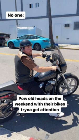 Jonah Antonyan Instagram - Their bikes loud ash too 🤣 inspired by @druski