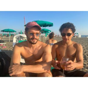 Jonah Hauer-King Instagram - 🍷🍝🇮🇹 part II
