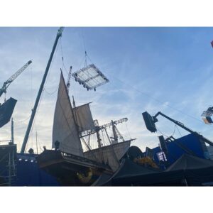 Jonah Hauer-King Instagram - the Little Mermaid is out…. 🧜🏾‍♀️🌊🦀

hundreds (thousands?) of incredible people worked on this film, throughout the height of covid. Very proud of them all and what they achieved. 

Some BTS content, probably more to come 🐚

1. sardinia
2. camera test
3. the ship in Pinewood
4. opening scene
5. soaking wet
6. my stunt double @stunt_badger 
7. the legend @artmalikofficial 
8. sardinia
9. soaking wet 
10. pals