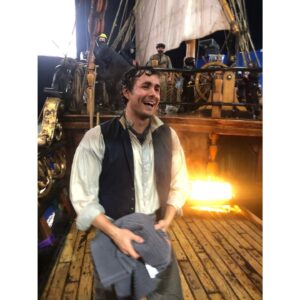 Jonah Hauer-King Instagram - the Little Mermaid is out…. 🧜🏾‍♀️🌊🦀

hundreds (thousands?) of incredible people worked on this film, throughout the height of covid. Very proud of them all and what they achieved. 

Some BTS content, probably more to come 🐚

1. sardinia
2. camera test
3. the ship in Pinewood
4. opening scene
5. soaking wet
6. my stunt double @stunt_badger 
7. the legend @artmalikofficial 
8. sardinia
9. soaking wet 
10. pals