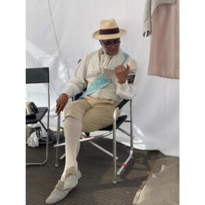 Jonah Hauer-King Instagram - the Little Mermaid is out…. 🧜🏾‍♀️🌊🦀

hundreds (thousands?) of incredible people worked on this film, throughout the height of covid. Very proud of them all and what they achieved. 

Some BTS content, probably more to come 🐚

1. sardinia
2. camera test
3. the ship in Pinewood
4. opening scene
5. soaking wet
6. my stunt double @stunt_badger 
7. the legend @artmalikofficial 
8. sardinia
9. soaking wet 
10. pals