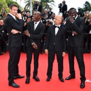 Jonas Bloquet Instagram - Premier in Cannes of "Tirailleurs" (Father and Son). Shout out to the film crew and all the extras who made that movie!!