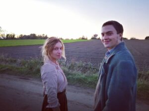 Jonas Bloquet Instagram - #germinal #jour7 #costars Étienne et Catherine. So much love to share...