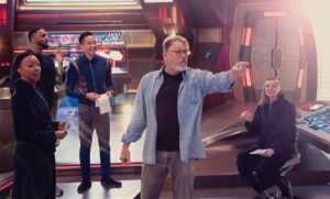 Jonathan Frakes Instagram - To all professionals in the film, television, theatre, entertainment and arts world, join the challenge to post a photo of you in your job. Just a picture, no description. The goal is to flood social media with our profession. Copy the text and post a pic #SaveTheArts