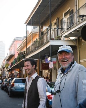 Jonathan Frakes Instagram - TBT Nawlins🎥 Let’s get back to work @noahwyle
