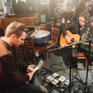 Jonathan Jackson Instagram - What a beautiful night @bluebirdcafetn. My daughter Adora sang with me and made her Bluebird debut with my brother @rljackson529 on percussion. Such an honor to share the night with my friends @bowenyoungofficial who are stunning people and artists.