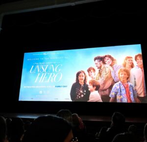 Jonathan Jackson Instagram - An incredible night at the world premiere of @UnsungHeroMovie by @Lionsgate @ForKingandCountry @KingdomStoryCompany with my wife Elisa and my daughter Adora. The incredible true story is about the beauty and power of family. I can’t wait for you to see it in theaters April 26th!

🎥 🎟️ Trailer   Tickets: UnsungHero.movie  .  #UnsungHeroMovie #KingdomStoryCompany #ForKingAndCountry #JonathanJackson
