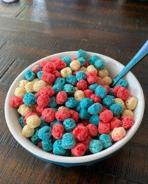 Jonathan Jafari Instagram - Opened the day with a very patriotic breakfast, happy Fourth of July!!! 🇺🇸🇺🇸🇺🇸