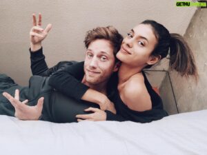 Jonathan Keltz Instagram - Happy anniversary to the girl in the well and queen of my heart. I love ya @laysladeo! (Shout-out Cabin 5) ❤️🎉