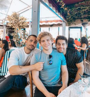 Jonathan Lipnicki Instagram - Boyband or Hanukkah card?