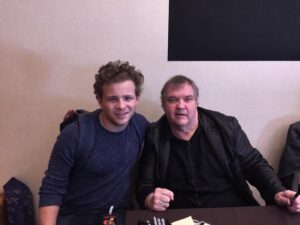 Jonathan Lipnicki Instagram - RIP. I had the privilege of meeting Meat Loaf in 2016, When we were both guests at a convention. He was awesome and we had a laugh filled convo about acting and all the bs we dealt with auditioning. Along with Guns N' Roses, Les Mis, and The Lion King,  this was always in rotation in my mom's car, and really part of my first memories on this planet. ❤️❤️❤️❤️ Thank you for your time with us Meat!