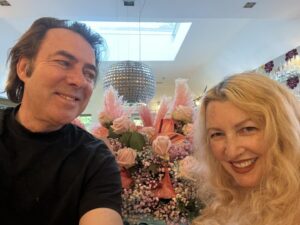 Jonathan Ross Instagram - It’s our Anniversary!! 35 Amazing Years with my gorgeous soul-mate! Here’s to the next 70