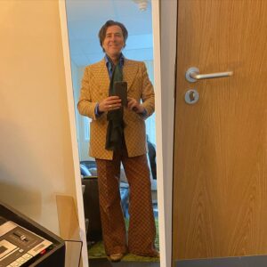 Jonathan Ross Instagram - Drip of the day. I know. Harry Styles Dad…..