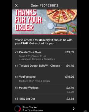 Jonathan Ross Instagram - Order placed at 11.19. Don’t judge.