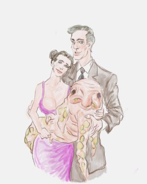 Jonathan Ross Instagram - We love our little Changeling #mabsdrawlloweenclub