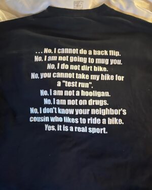 Jonathan Ross Instagram - I don’t ride bmx but I do think this is one of the greatest T shirts ever made