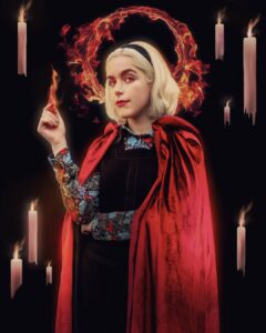 Jonathan Whitesell Instagram - I love bad Witches🔥⁣
⁣
⁣
Had a ton of fun making this piece. May or may not have a bunch more 👀 #caos #netflix